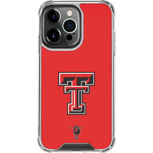 Texas Tech University Red Raiders iPhone 16 Pro Clear Case